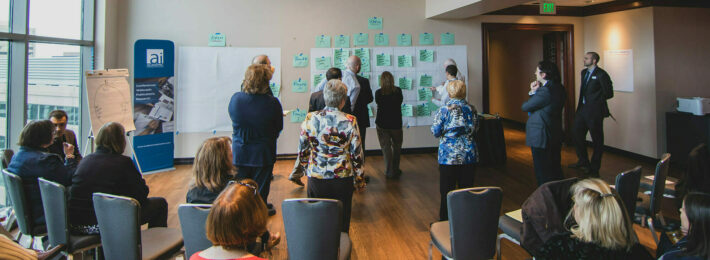 Building an In-House Leadership Development Program: Image of Leaders Brainstorming Together