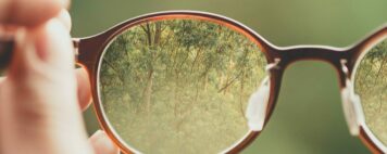 Challenging Andocentrism - Recognizing Women's Vision - Photo of Forest Seen Through Glasses
