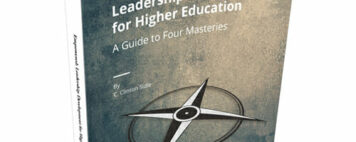 Empowered Leadership Development in Higher Ed Book Cover by Clint Sidle