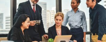 Manager leadership training business operator team meeting market planing