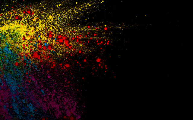 Chalk dust