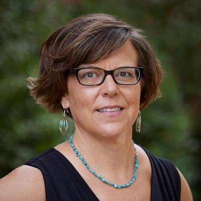 A headshot of Sarah Ellis