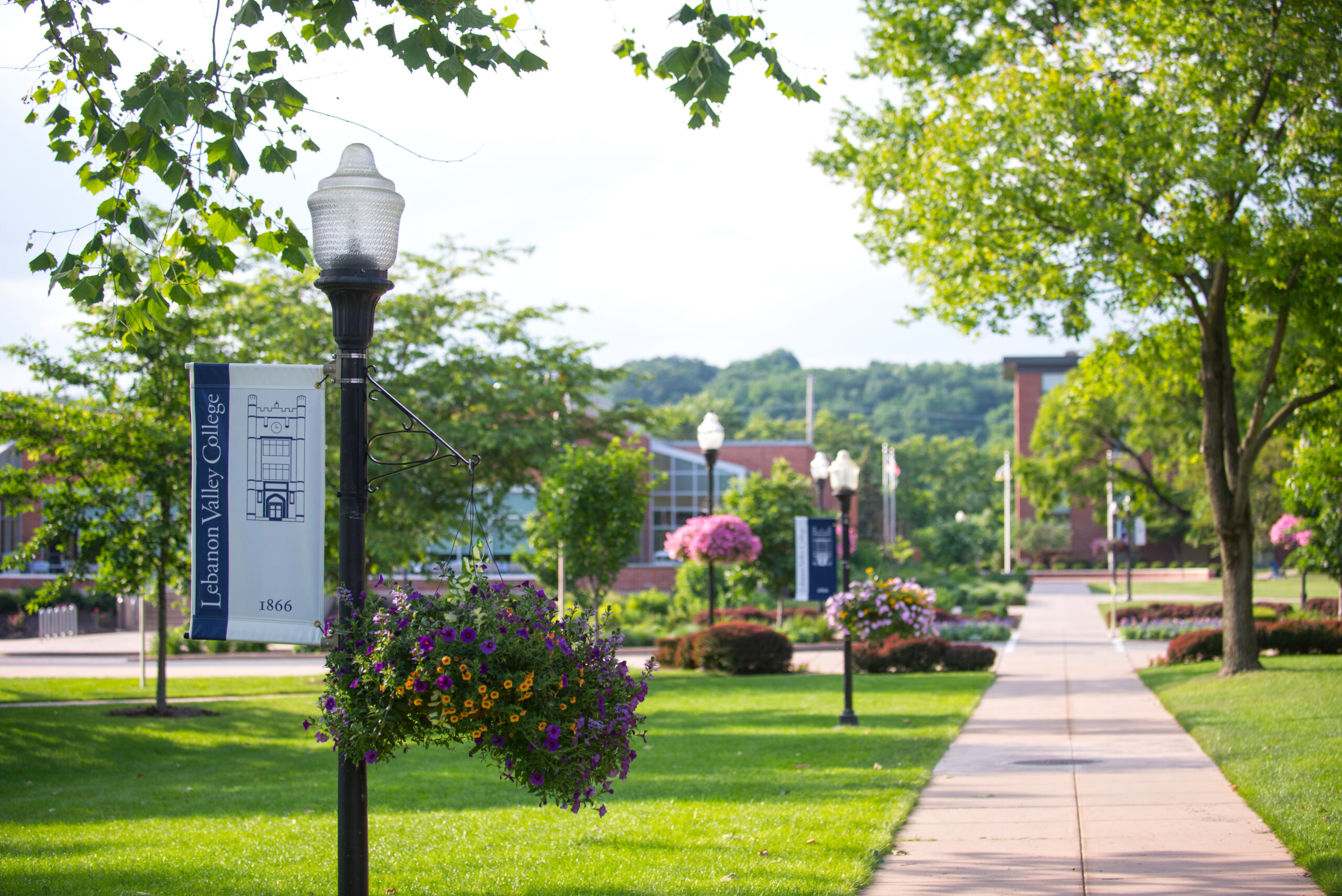 image of Lebanon Valley College campus.